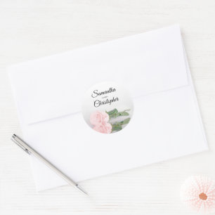Adesivo Casamento Rosa Rosa Rosa Rosa Espelhada Espelhada