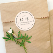 Casamento Rótulo Simples de Caligrafia Pêssego