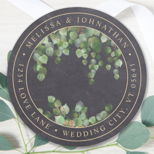 Adesivo Casamento Russo de Calyptus Greenery
