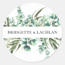 Casamento Rustic Greenery Eucalyptus Watercolor