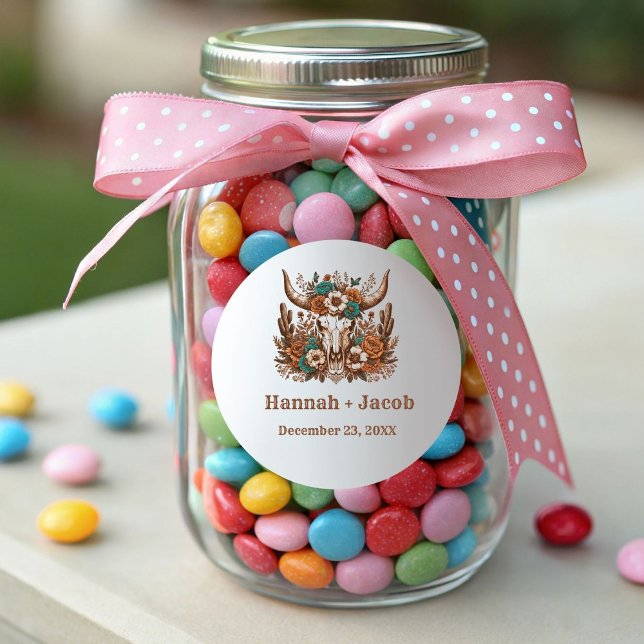 Adesivo Casamento Rustic Ranch Western Country (Criador carregado)