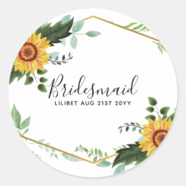 Adesivo Casamento Rústico BOHO Girassóis Verduras