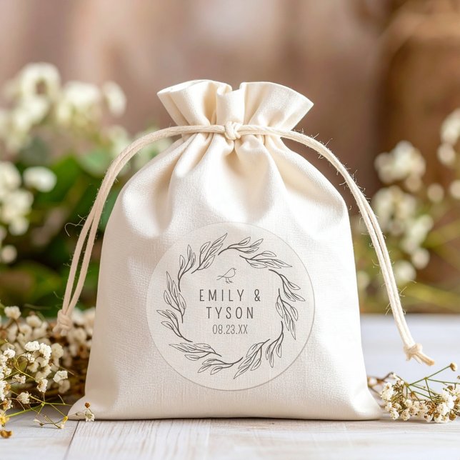 Adesivo Casamento Rústico Boho ID1109 (Criador carregado)