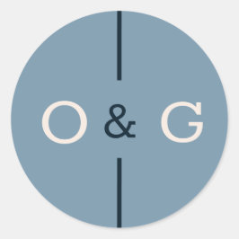 Adesivo Casamento Simples e Elegante