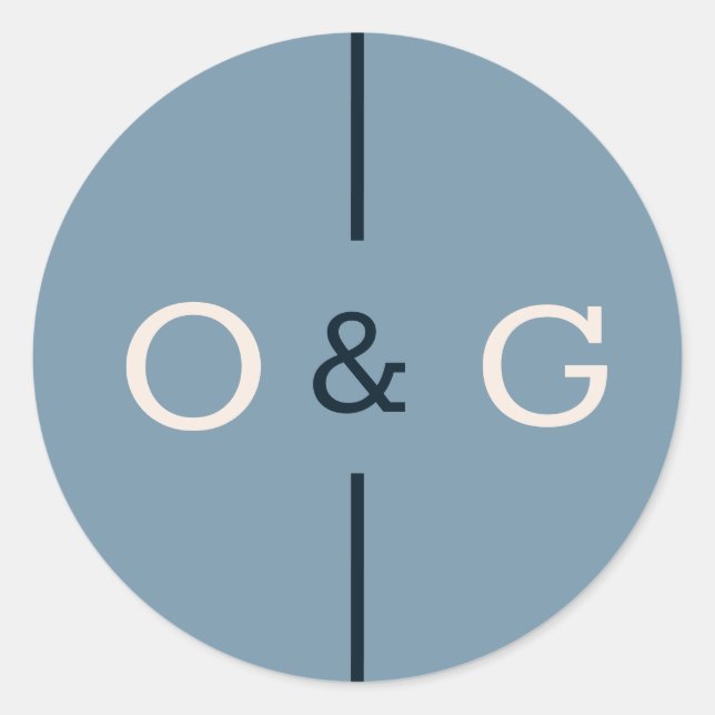 Adesivo Casamento Simples e Elegante (Frente)