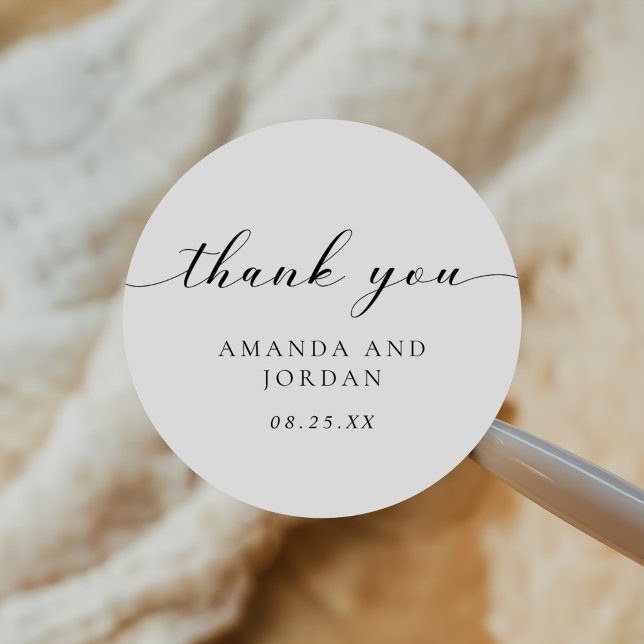 Adesivo Casamento Simples Moderno e Minimalista (Criador carregado)