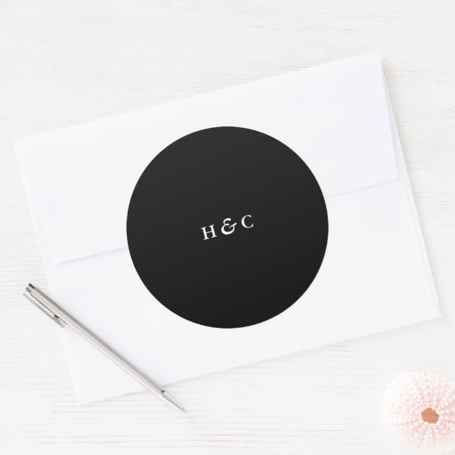 Adesivo Casamento Simples Simples e Negro Premium (Envelope)
