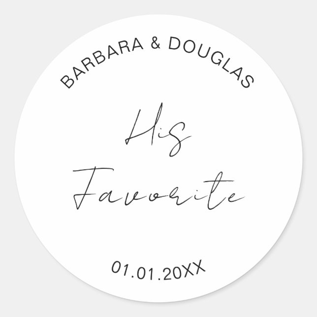 Adesivo Casamento Snack Bag Doçeiros Obrigado (Frente)