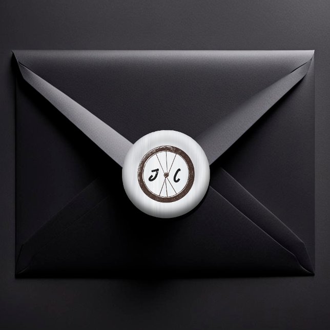 Adesivo Casamento Themed Biker de Motocicleta Moderna (Criador carregado)