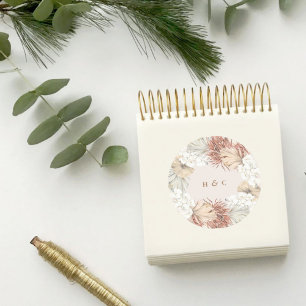 Adesivo Casamento Tropical Selva Floral de Pampas Grass