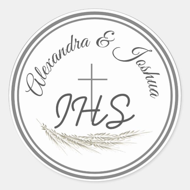 Adesivo Casamento Verso da Bíblia Católica enquadrado (Frente)