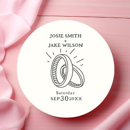 Adesivo Casamentos de casamento divertidos