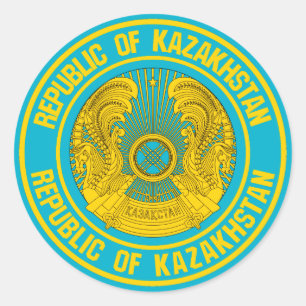 Adesivo Casaquistão Round Emblem