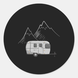 Adesivo Cascadian Designs Feminino Airstream Camping Trail