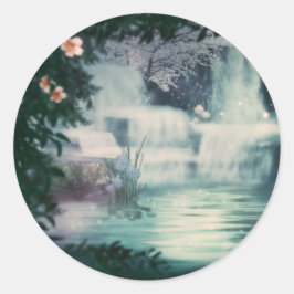 Adesivo Cascata de queda de água fantasia