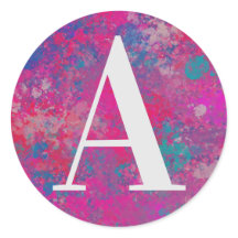 Cascata de vermelho colorido, rosa e azul