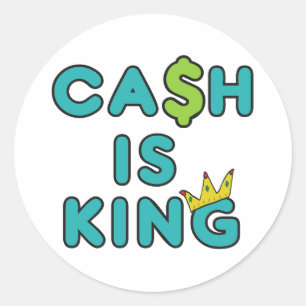 Adesivo Cash Is King