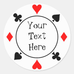 Adesivo Casino Chip Sticker