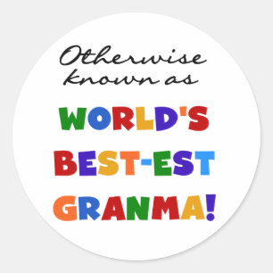 Adesivo Caso contrário, conhecido como o melhor presente g