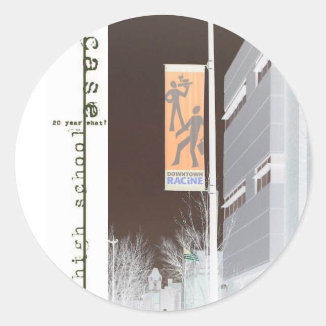 Adesivo Caso HS Classe de Reunião de 1988 (Frente)