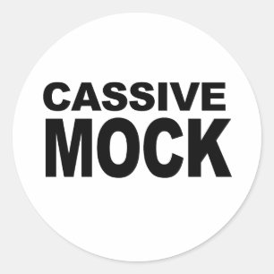Adesivo CASSIVE MOCK não tem tradução direta, pois parece