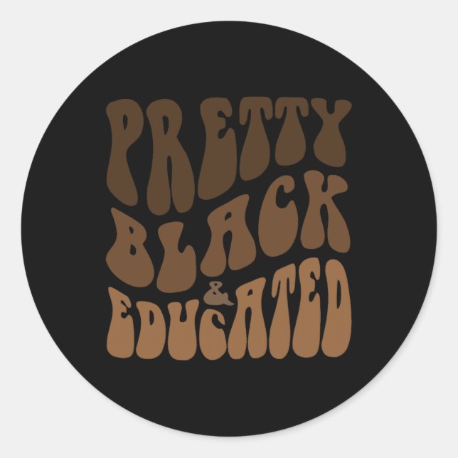 Adesivo Castanho Negro Bonito E Drogas Educado S (Frente)
