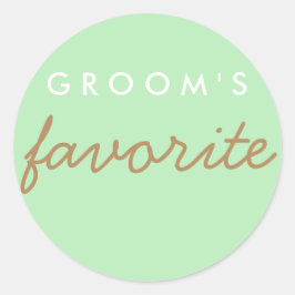 Adesivo Castanho Verde de Casa Personalizado