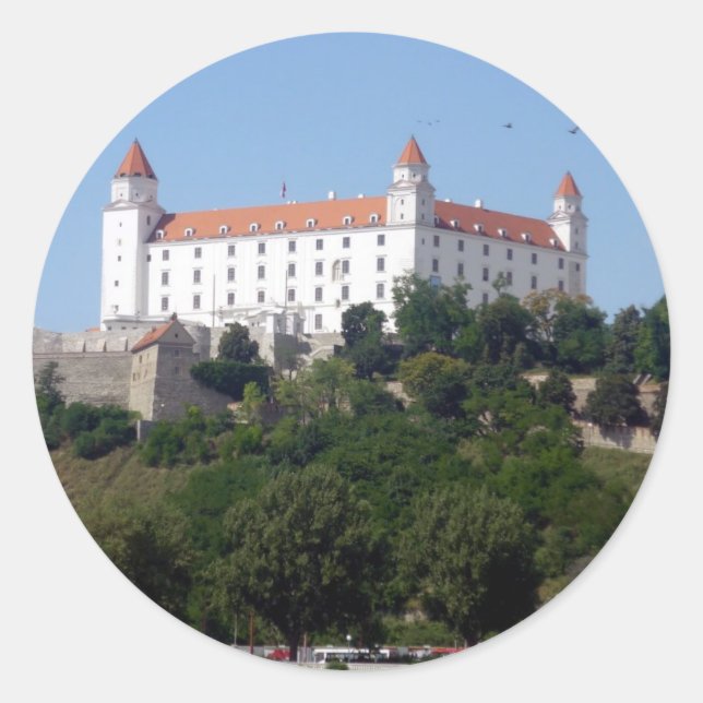 Adesivo castelo bratislava (Frente)
