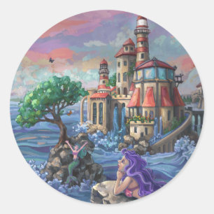 Adesivo Castelo da sereia