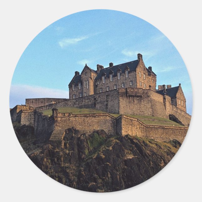 Adesivo Castelo de Edinburgh, Escócia (Frente)
