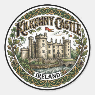 Adesivo Castelo de Kilkenny Irlanda