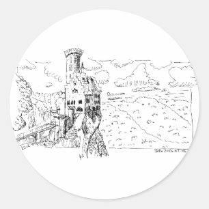 Adesivo Castelo de Lichtenstein