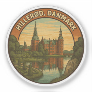 Adesivo Castelo Hillerød Dinamarca