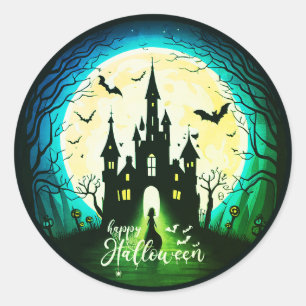 Adesivo Castle Haunted Happy Halloween Creepy