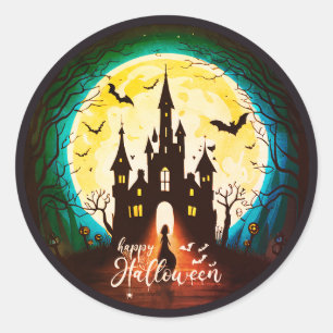 Adesivo Castle Haunted Happy Halloween Creepy