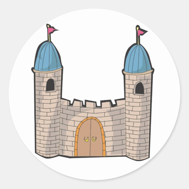 Adesivo Castle Stickers (Frente)