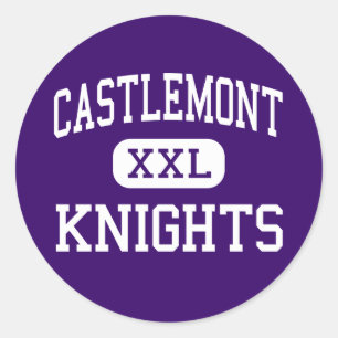 Adesivo Castlemont - cavaleiros - alto - Oakland