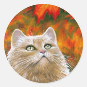 Adesivo Cat 598 Persian Fall Autumn