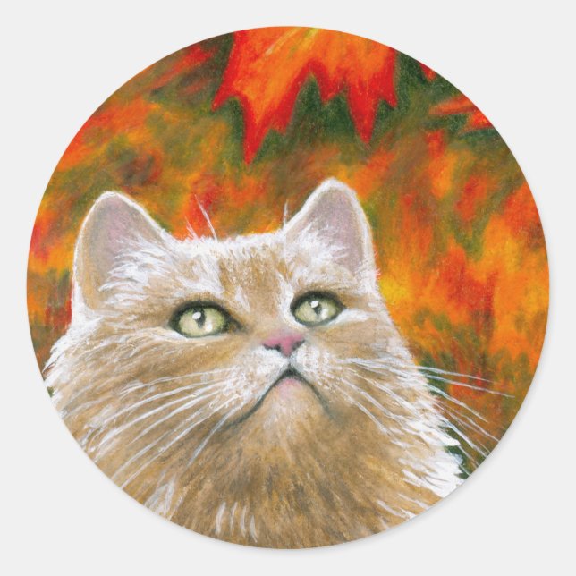 Adesivo Cat 598 Persian Fall Autumn (Frente)