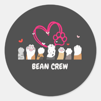 Adesivo Cat Bean Crew