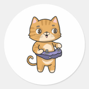 Adesivo Cat em Reprodução com Controlador