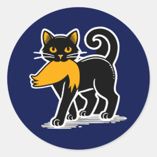 Adesivo Cat Ladies Kamala Harris Walz 2024 Blue