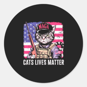 Adesivo Cat Lives