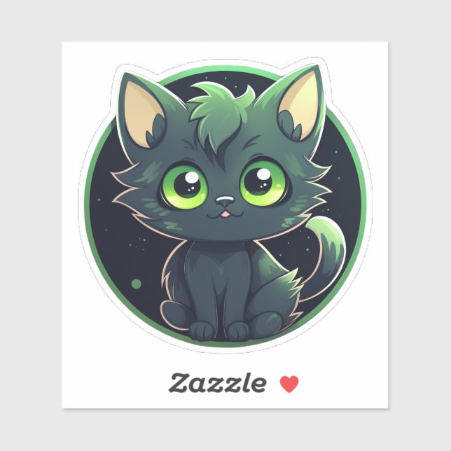 Adesivo Cat Love: Express Your Feline  with Sticker (Folha)