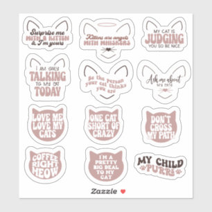 Adesivo Cat Lover