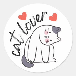 Adesivo Cat Lover