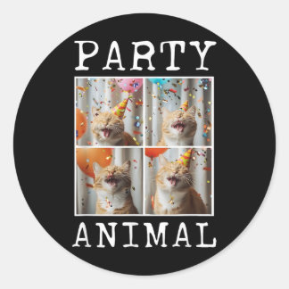 Adesivo Cat Lover Animal Pensava Que Feliz Aniversário De
