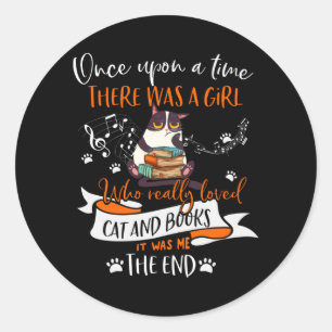Adesivo Cat Lovers   Quem Adorava Amantes De Gatos E Livro