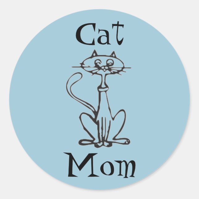 Adesivo Cat Mãe (Frente)