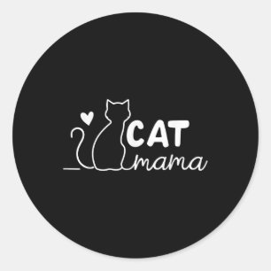 Adesivo Cat Mama Eu Adoro Cat Cat Mãe Ideia Excelente Para